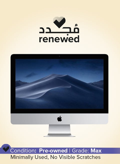 Renewed - iMac A1418 (2017) All-in-One With 21.5-Inch 5K Display, Core i5 Processor/Quad Core/16GB RAM/1TB HDD/macOS English Silver