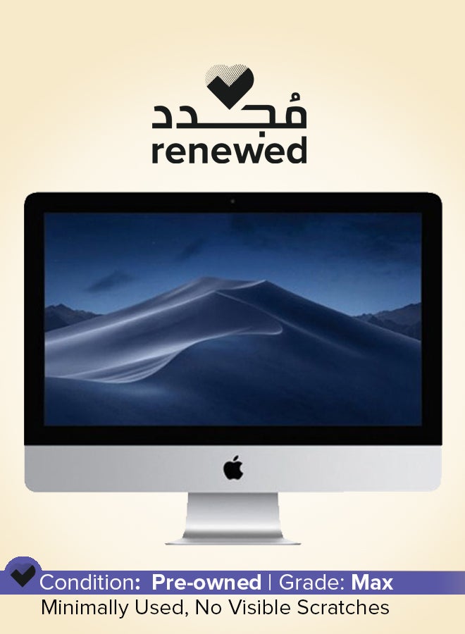 ابل  Renewed - iMac A1418 (2013) All-in-One With 21.5-Inch QHD Display, Core i7 Processor/Quad Core/8GB RAM/1TB HDD/macOS English Silver - Image 1