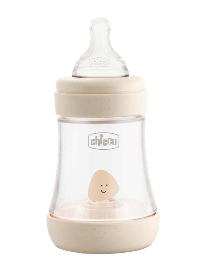 Chicco Perfect 5 Feeding Bottle 150Ml Slow Flow 0M+ Silicone, Neutral - Image 1