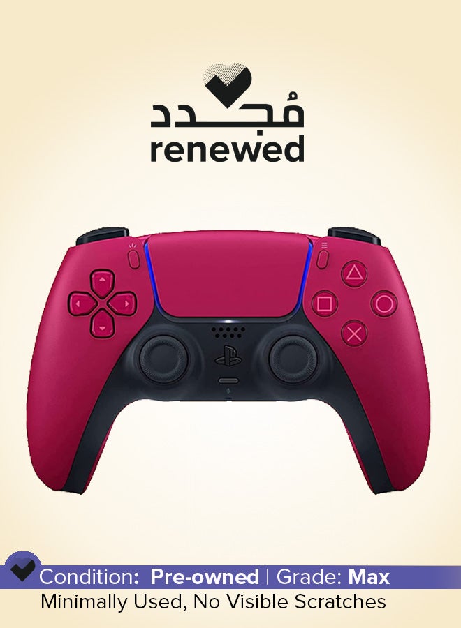 سوني تم تجديده – وحدة تحكم PS5 اللاسلكية Dualsense – باللون الأحمر الكوني - Image 1