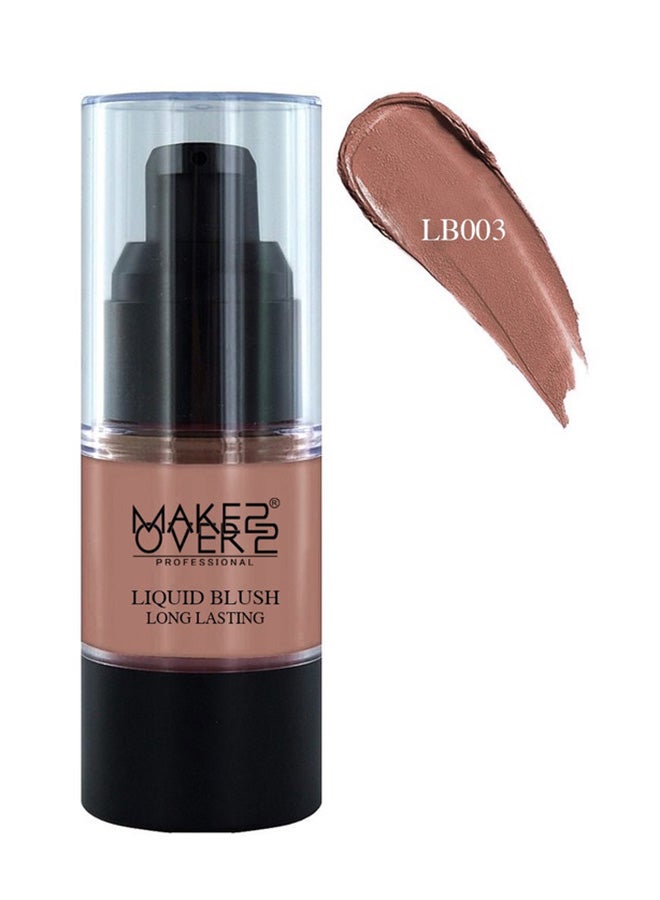 ميك اوفر22 أحمر خدود سائل يدوم طويلاً سيدار سيدار - Image 2