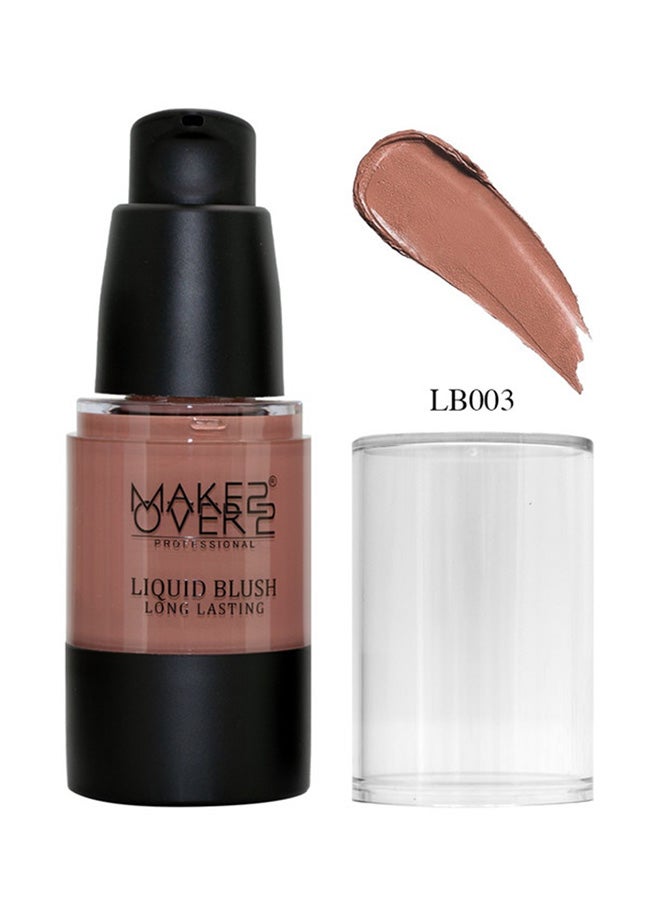 ميك اوفر22 أحمر خدود سائل يدوم طويلاً سيدار سيدار - Image 1