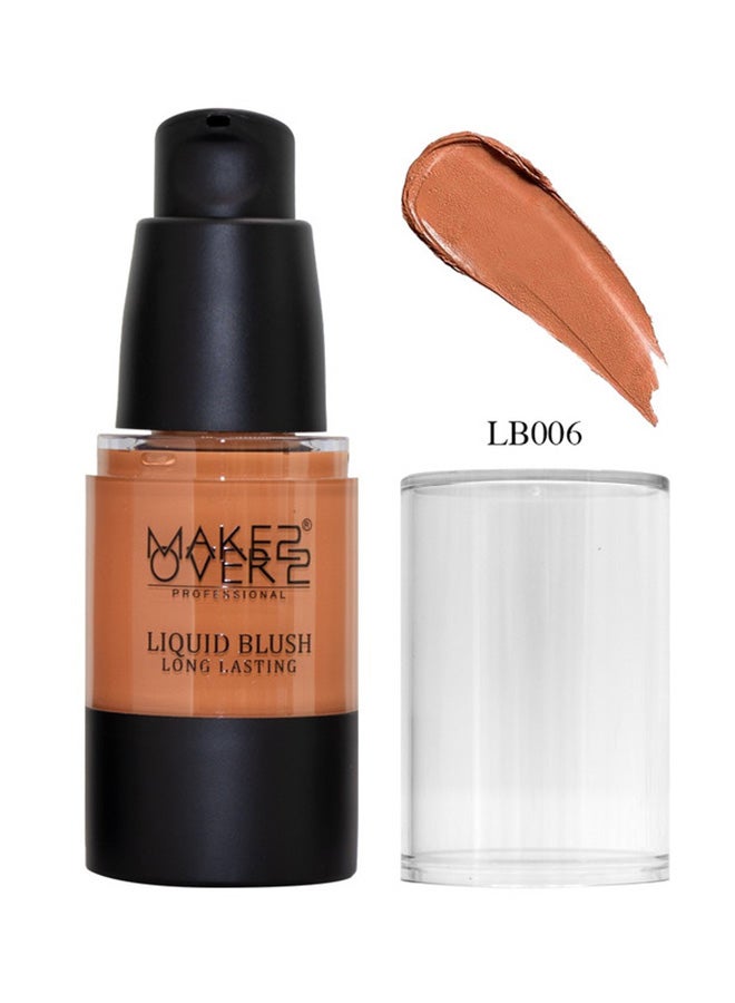 ميك اوفر22 احمر خدود سائل  - LB006 كراميل - Image 1