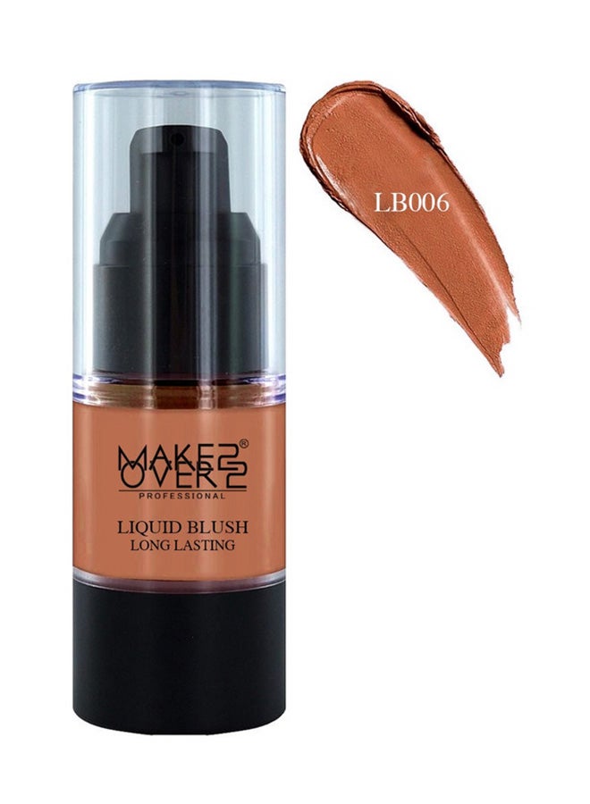 ميك اوفر22 احمر خدود سائل  - LB006 كراميل - Image 2