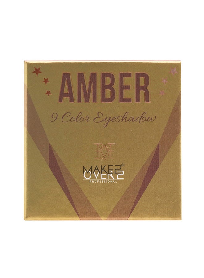 MAKE OVER 22 Amber 9 Color Eyeshadow Multicolour - Image 2