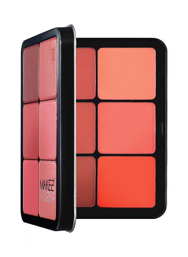 MAKE OVER 22 Blusher Palette - 12 Colours Multicolour - Image 1