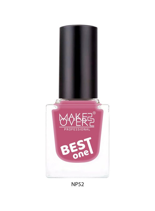 MAKE OVER 22 Best One Nail Polish NP052 FUSCIA - Image 2