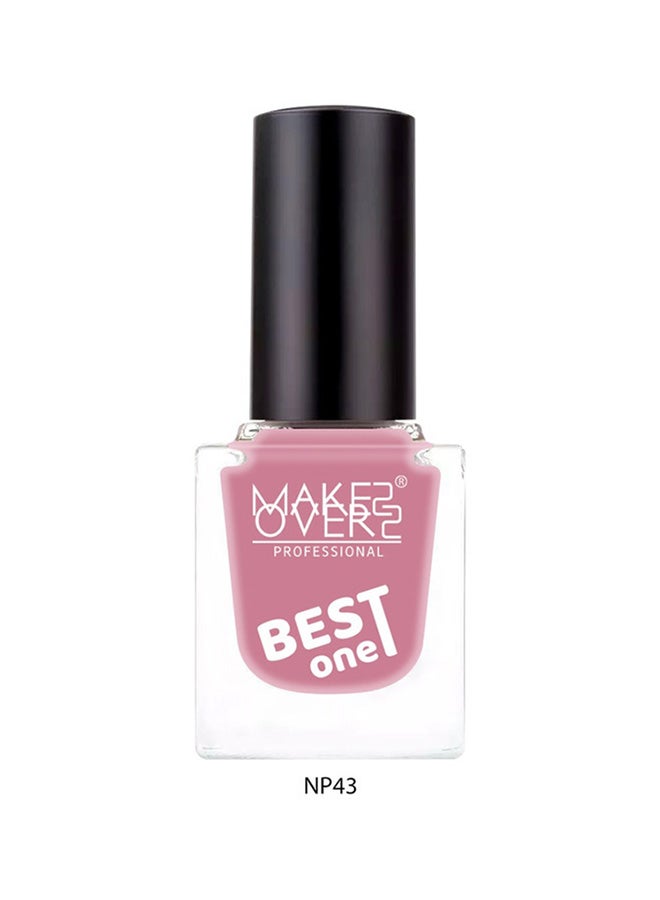 MAKE OVER 22 Best One Nail Polish NP043 ROUGE - Image 2