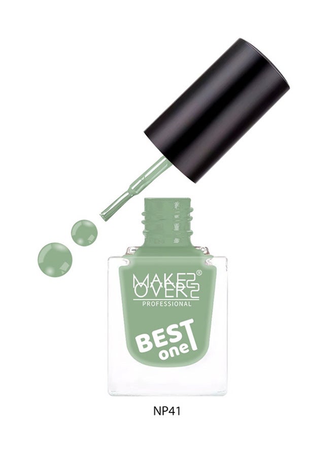 MAKE OVER 22 Best One Nail Polish NP041 Fern - Image 1
