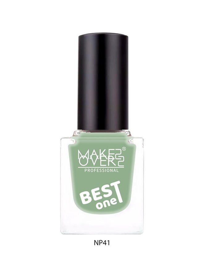 MAKE OVER 22 Best One Nail Polish NP041 Fern - Image 2
