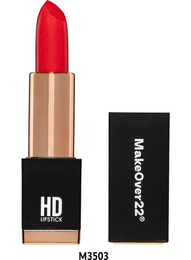 MAKE OVER 22 HD Creamy Lipstick Red - Image 3