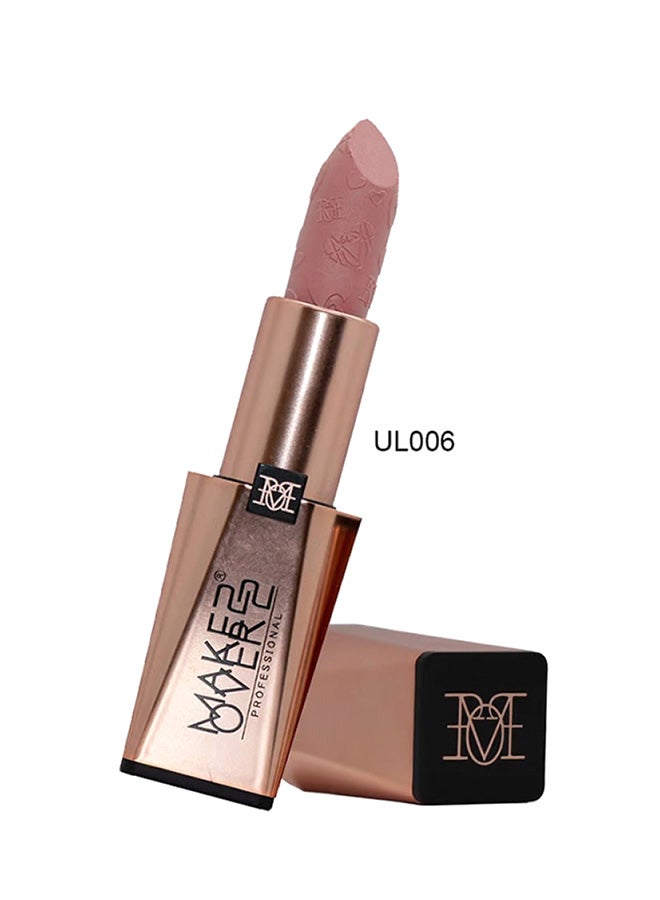 ميك اوفر22 احمر شفاه الترا مات  - UL006 بيج - Image 2