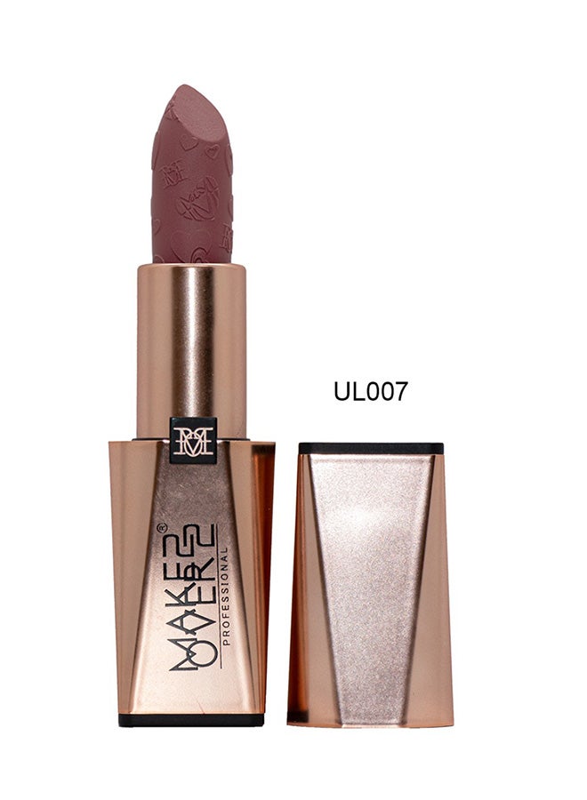 ميك اوفر22 احمر شفاه الترا مات  - UL007 بني - Image 1