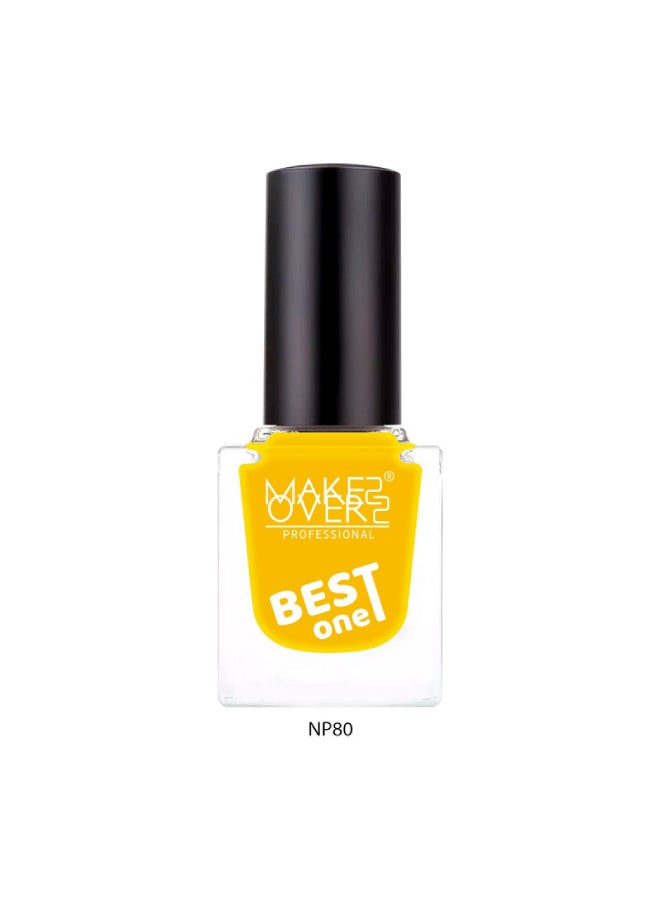 MAKE OVER 22 Best One Nail Polish NP080 TUSCAN SUN - Image 2