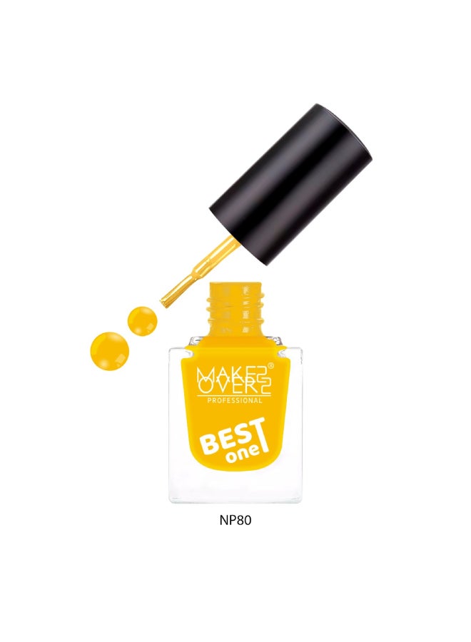MAKE OVER 22 Best One Nail Polish NP080 TUSCAN SUN - Image 1