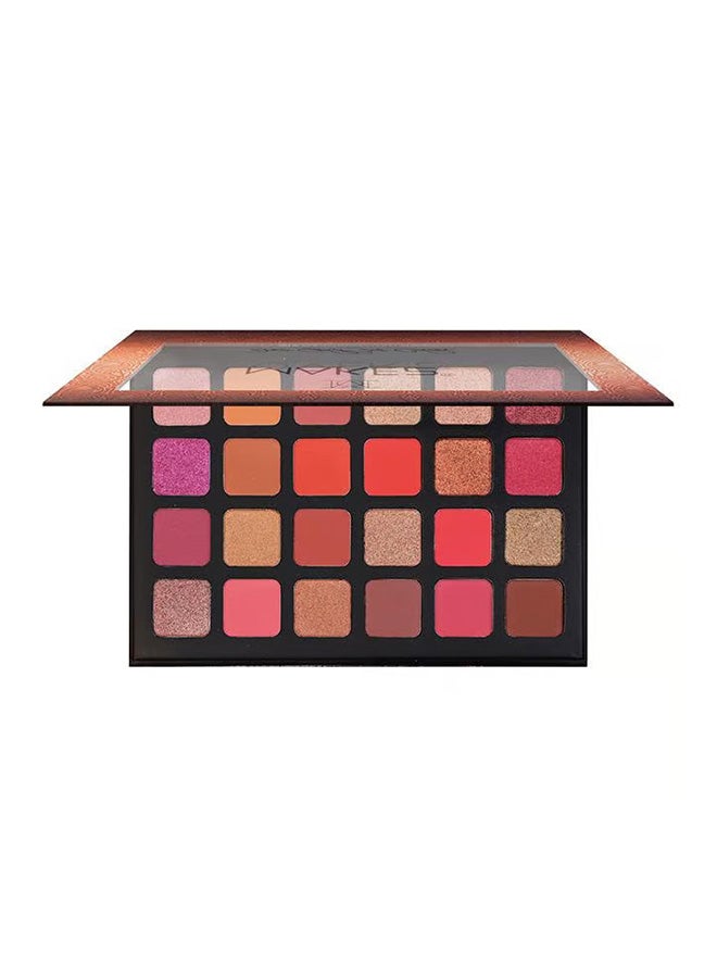 ميك اوفر22 مجموعة ظلال العيون روز قولد 24 لون  - M1703 متعدد الألوان - Image 1
