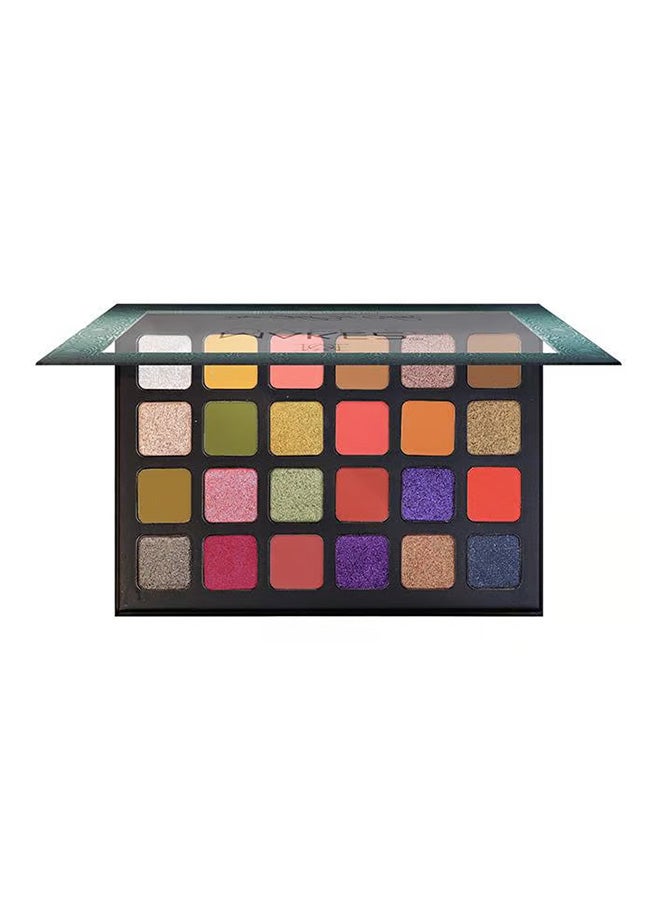 ميك اوفر22 لوحة ظلال عيون مكونة من 24 لونًا - ذهبي وردي متعدد الألوان متعدد الألوان - Image 1