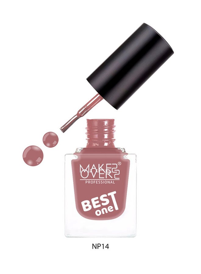 MAKE OVER 22 Best One Nail Polish NP014 APPLE CIDER - Image 1
