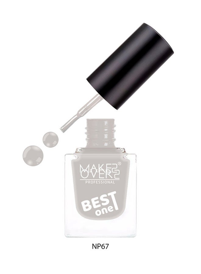 MAKE OVER 22 Best One Nail Polish NP067 Rhino - Image 1