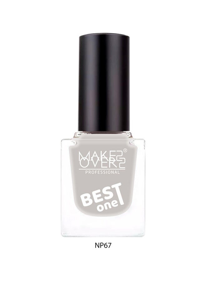 MAKE OVER 22 Best One Nail Polish NP067 Rhino - Image 2