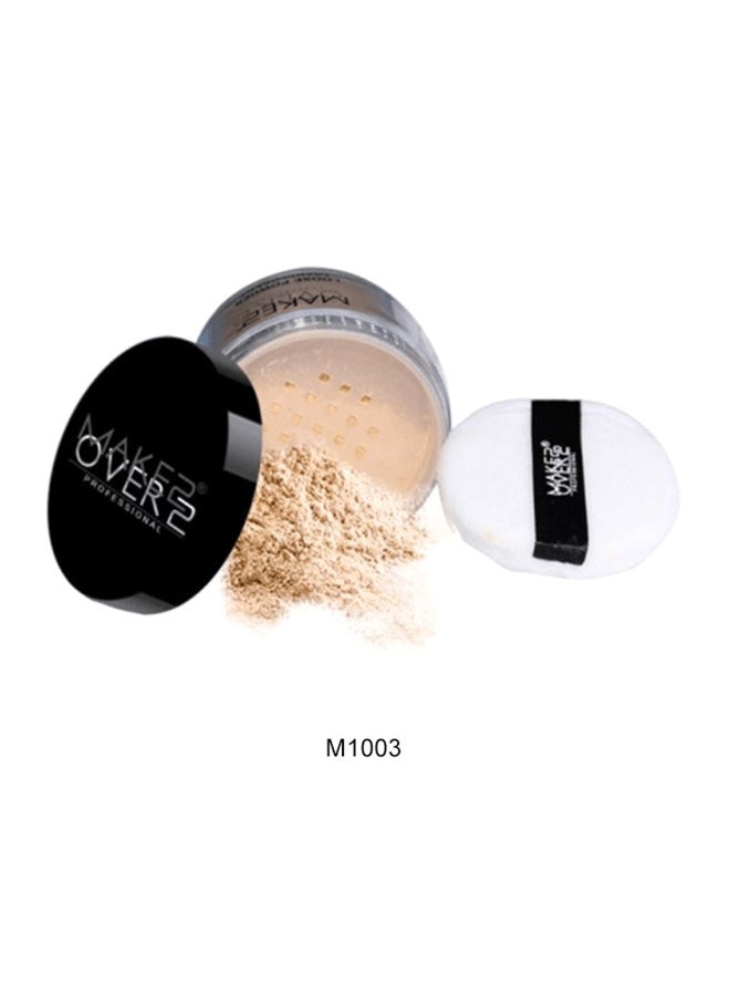 MAKE OVER 22 - Loose Setting Powder M1003 Beige - Image 1