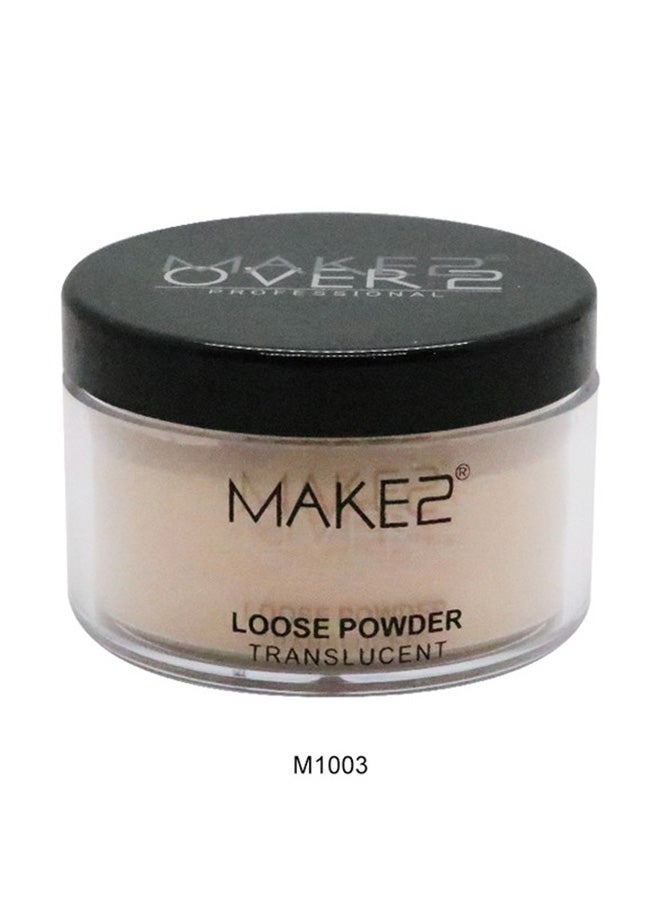 MAKE OVER 22 - Loose Setting Powder M1003 Beige - Image 1