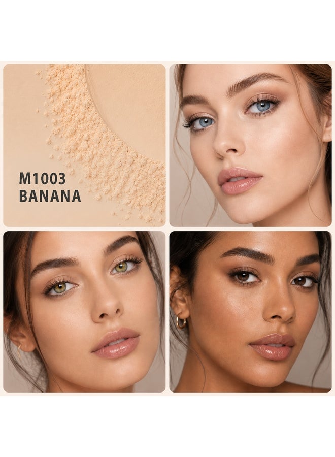 MAKE OVER 22 Loose Setting Powder M1003 Beige - Image 4