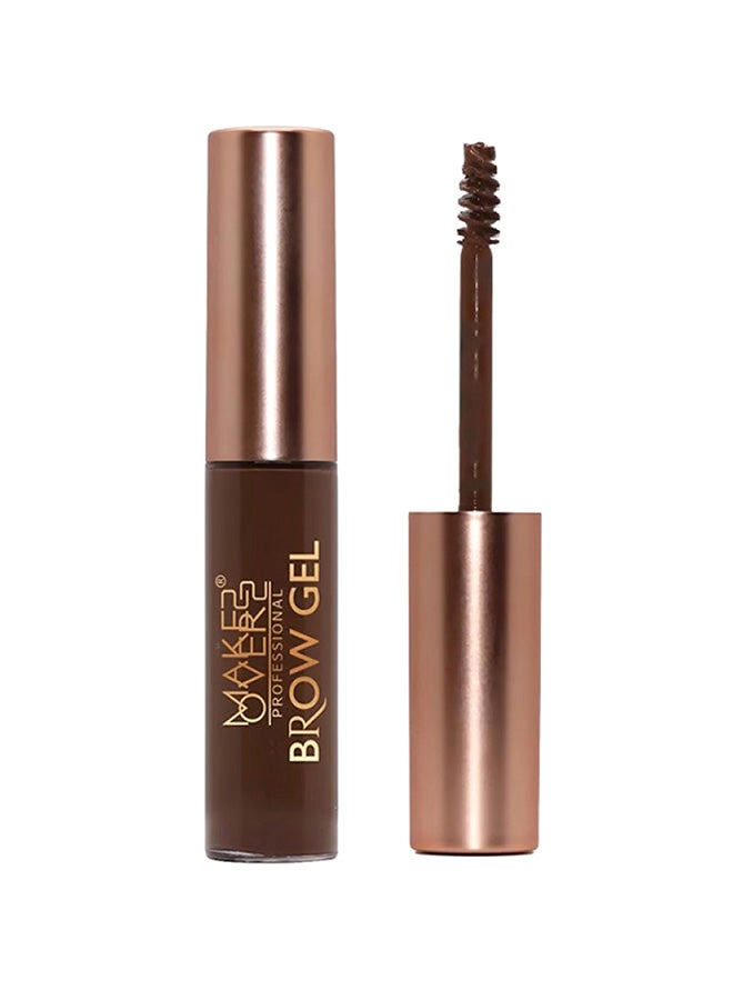 MAKE OVER 22 Brow Gel Mascara Dark Brown - Image 2