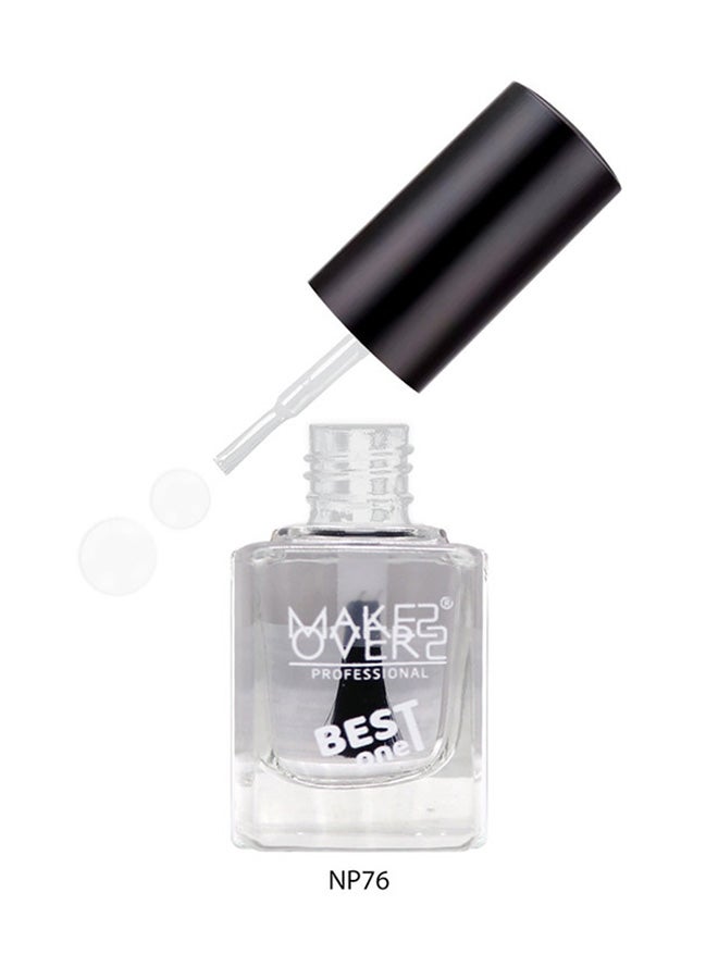 ميك اوفر22 طلاء اظافر بيست ون  - NP076 شفاف - Image 1