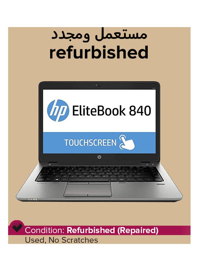 HP - Refurbished - Elitebook 840 G3 Laptop With 14-Inch Display,Intel Core i5 Processor/6th Gen/16GB RAM/256GB SSD/Intel HD Graphics 520 English Silver - Image 1