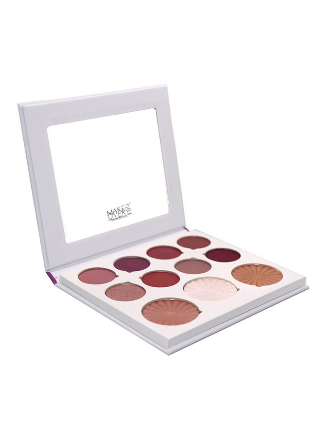 MAKE OVER 22 Face Eyeshadow and Highlighter Palette Multicolour - Image 2