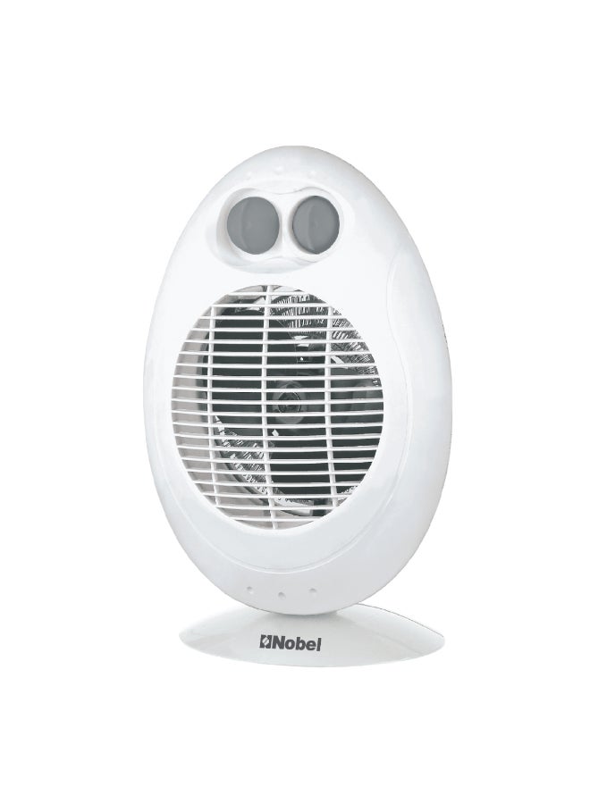 نوبل سخان بمروحة 2000 W NFH100 أبيض - Image 1