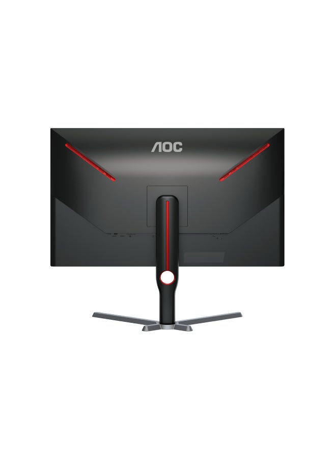 AOC - Q32G3S 31.5-Inch QHD (IPS) Gaming Monitor, 2560 × 1440 (QHD), 165Hz, 1ms, HDR10 Mode Visual Enhancement, HDMI 2.0 × 2, DisplayPort 1.4 × 1, NVIDIA G-Sync Compatible and AMD FreeSync Premium Black & Red - Image 1