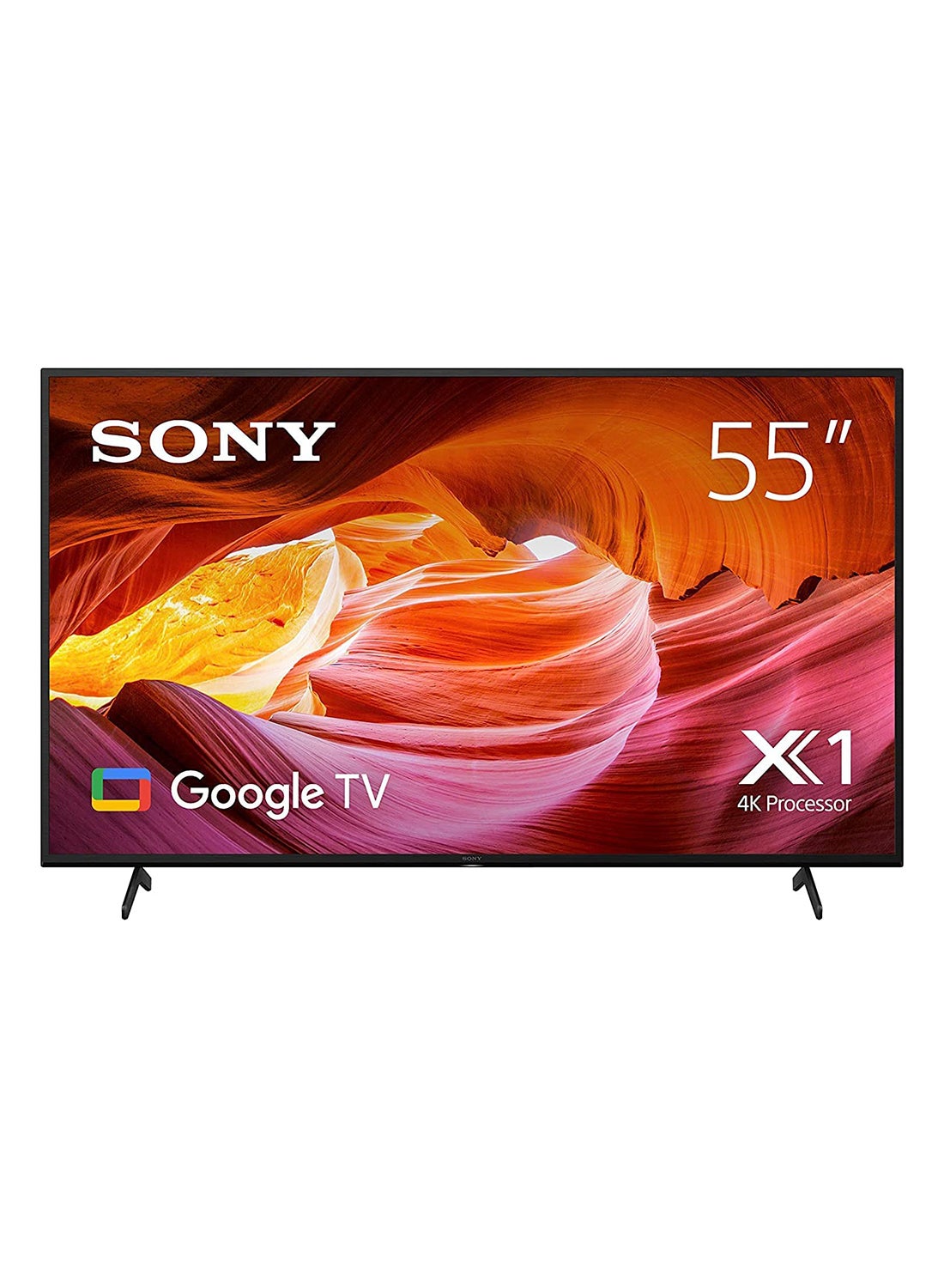 55 Inch HDR Google TV In 4K With A Billion Colors KD-55X75AK Black