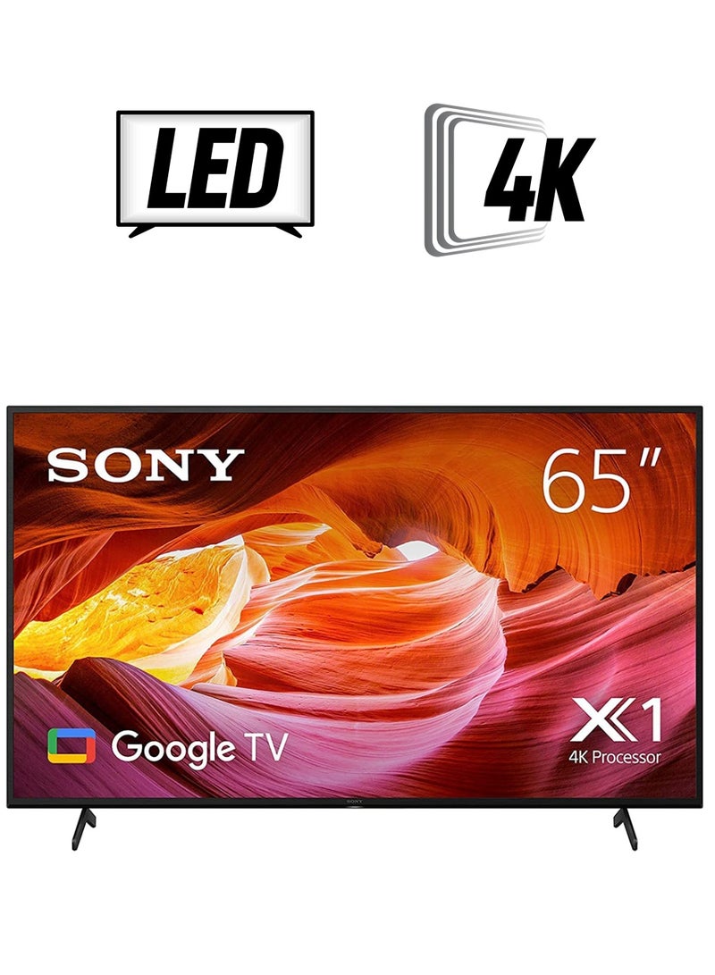 Sony 65 Inch HDR Google TV In 4K With A Billion Colors KD-65X75AK Black  - Image 1