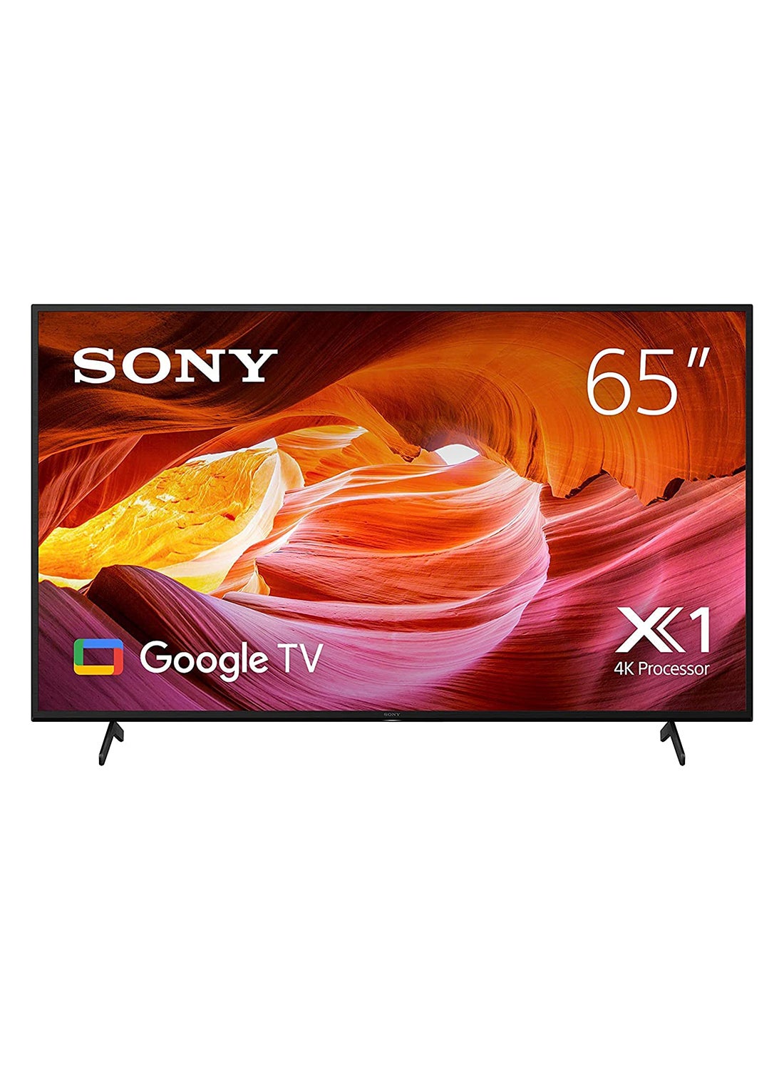 65 Inch HDR Google TV In 4K With A Billion Colors KD-65X75AK Black