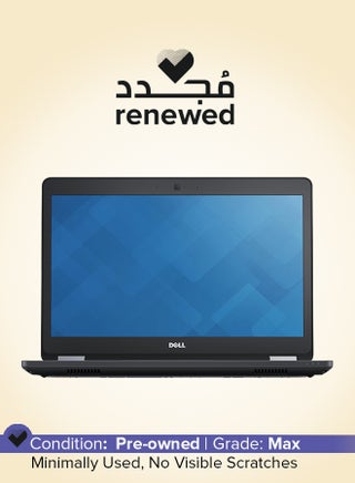 Renewed - Latitude E5470 Laptop With 14.1-Inch Display,Intel Core i5/6th Gen/8GB RAM/256GB SSD/530MB Intel UHD Graphics/Windows 10 Pro Black - pnsku/N53361221A/45/_/1722583721/90852b77-d2fa-4cf5-892f-7e981c630827