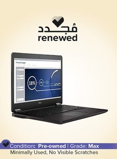 DELL Renewed - Latitude E5470 Laptop With 14.1-Inch Display,Intel Core i5/6th Gen/8GB RAM/512GB SSD/530MB Intel UHD Graphics/Windows 10 Pro Black  - Image 1