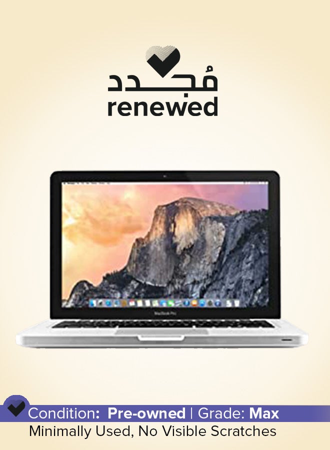 Apple Renewed - MacBook Pro (2019) Laptop With 13-Inch HD Display, Core i5 Processor/Quad Core/4GB RAM/500GB HDD/Windows 10 Silver  - Image 1