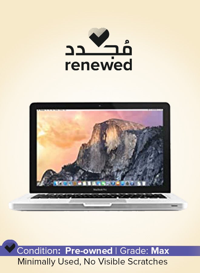 Apple Renewed - MacBook Pro (2019) Laptop With 13-Inch HD Display, Core i7 Processor/Quad Core/4GB RAM/500GB HDD/Windows 10 Silver  - Image 1