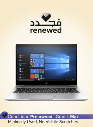 Renewed - Elitebook 840 G5 Laptop With 14-Inch Display,Intel Dual-Core i5 Processor/8th Gen/8GB RAM/256GB SDD/620MB Intel UHD Graphics/Window 10 Silver - pnsku/N53361303A/45/_/1717395862/f7af4acf-b7eb-45ac-8232-676f0212ce73