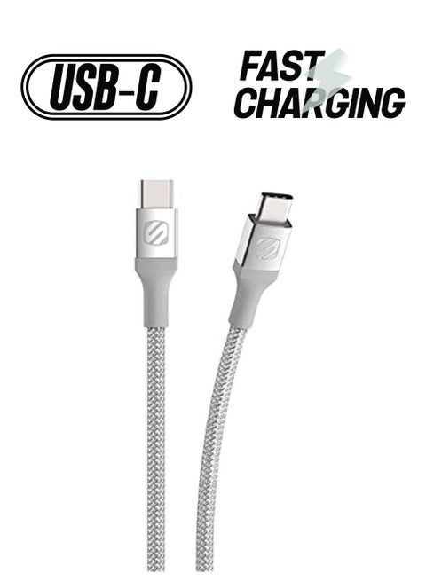 USB-A To USB-C Charge & Sync Cable White
