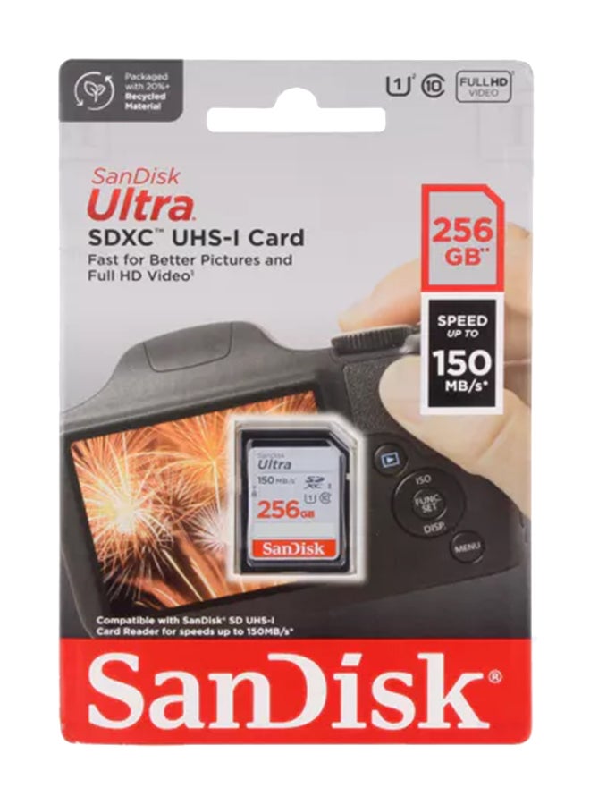 بطاقة ذاكرة Ultra SDXC UHS-I فئة 10 - 120 ميجابايت/ثانية 256.0 جيجابايت 256 GB - pnsku/N53361556A/45/_/1732859093/56a16c7c-16af-4a53-8c18-4e48d0c92e43