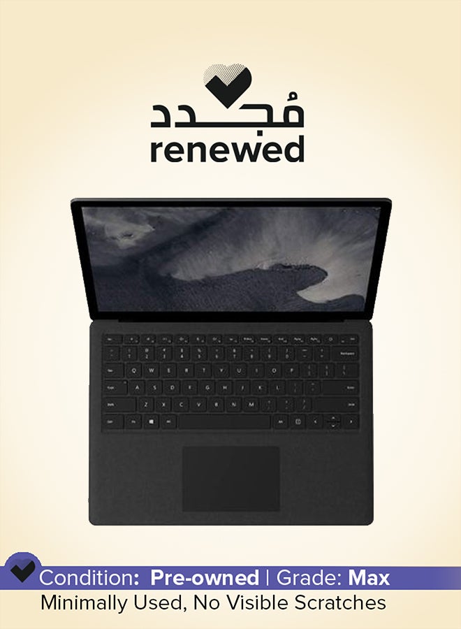 مايكروسوفت مُجدد - لابتوب سيرفيس بشاشة متعددة اللمس مقاس 14 بوصة ومعالج إنتل كور i7 من الجيل الثامن / ذاكرة رام 16 جيجابايت / محرك أقراص SSD سعة 512 جيجابايت / بطاقة رسومات إنتل بدقة فائقة الوضوح / نظام ويندوز 10 برو اللغة الإنجليزية أسود  - Image 1