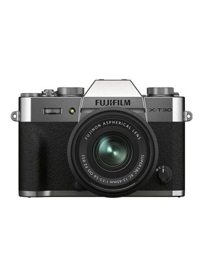 FUJIFILM X-T30 II Mirrorless Digital Camera with 15-45mm Lens (Silver)  - Image 1