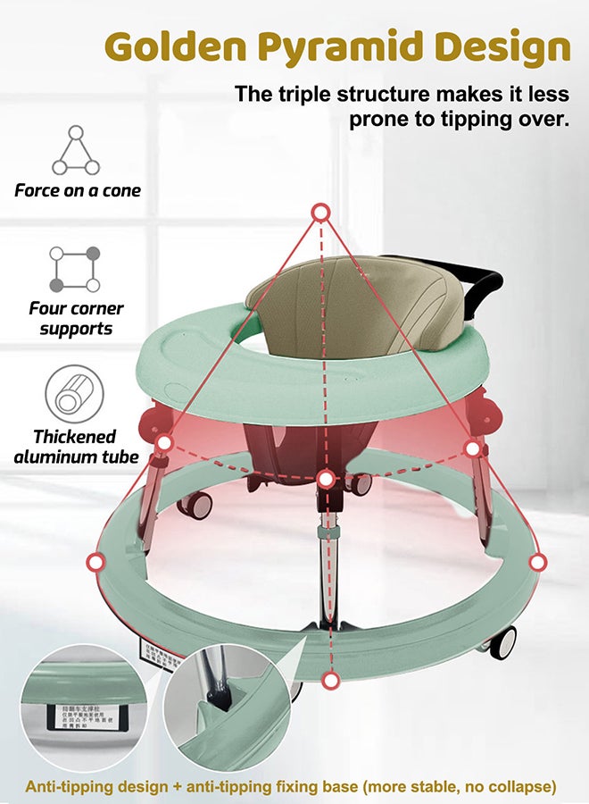Kidle Multi Function Folding Rollover Prevention Baby Walker - Image 3