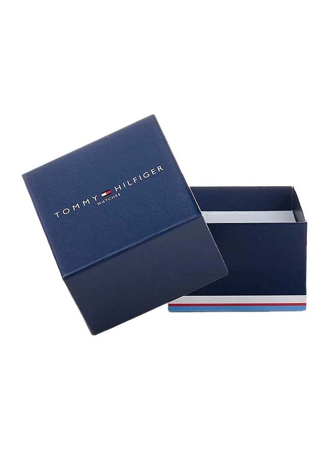 تومي هيلفيغر ساعة يد دائرية أنالوج للرجال بسوار من الستانلس ستيل 1791689 للرجال - Image 4
