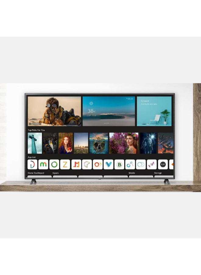 LG 50 Inch 4K UHD Smart LED TV with Built-in Receiver, ThinQ AI, HDR, HGiG, Bluetooth Surround - 50UQ751C0LG Black - Image 4