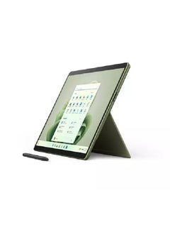 Surface Pro 9 Laptop With 13-Inch Display, Core i5-1235U Processor/8GB RAM/256GB SSD/Intel Iris XE Graphics/Windows 11 Home English/Arabic Forest