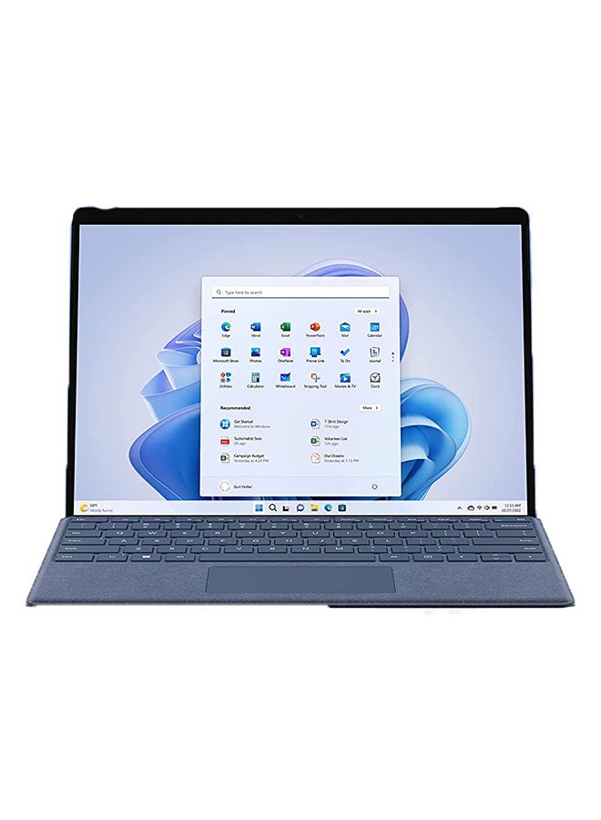 Surface Pro9 13 Inch 12Th Gen Intel Core I5-1235U Processor 8GB RAM 256 SSD Windows 11 Home English/Arabic Sapphire - pnsku/N53364186A/45/_/1697641314/22b43a01-eeee-48ef-b28c-55827ae7a555